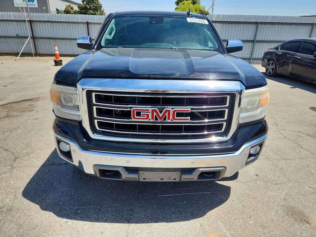 2015 Gmc Sierra K1500 Slt Black vin: 3GTU2VEC3FG376157
