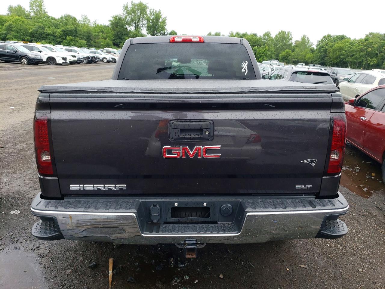 2015 Gmc Sierra K1500 Slt Black vin: 3GTU2VEC3FG394772