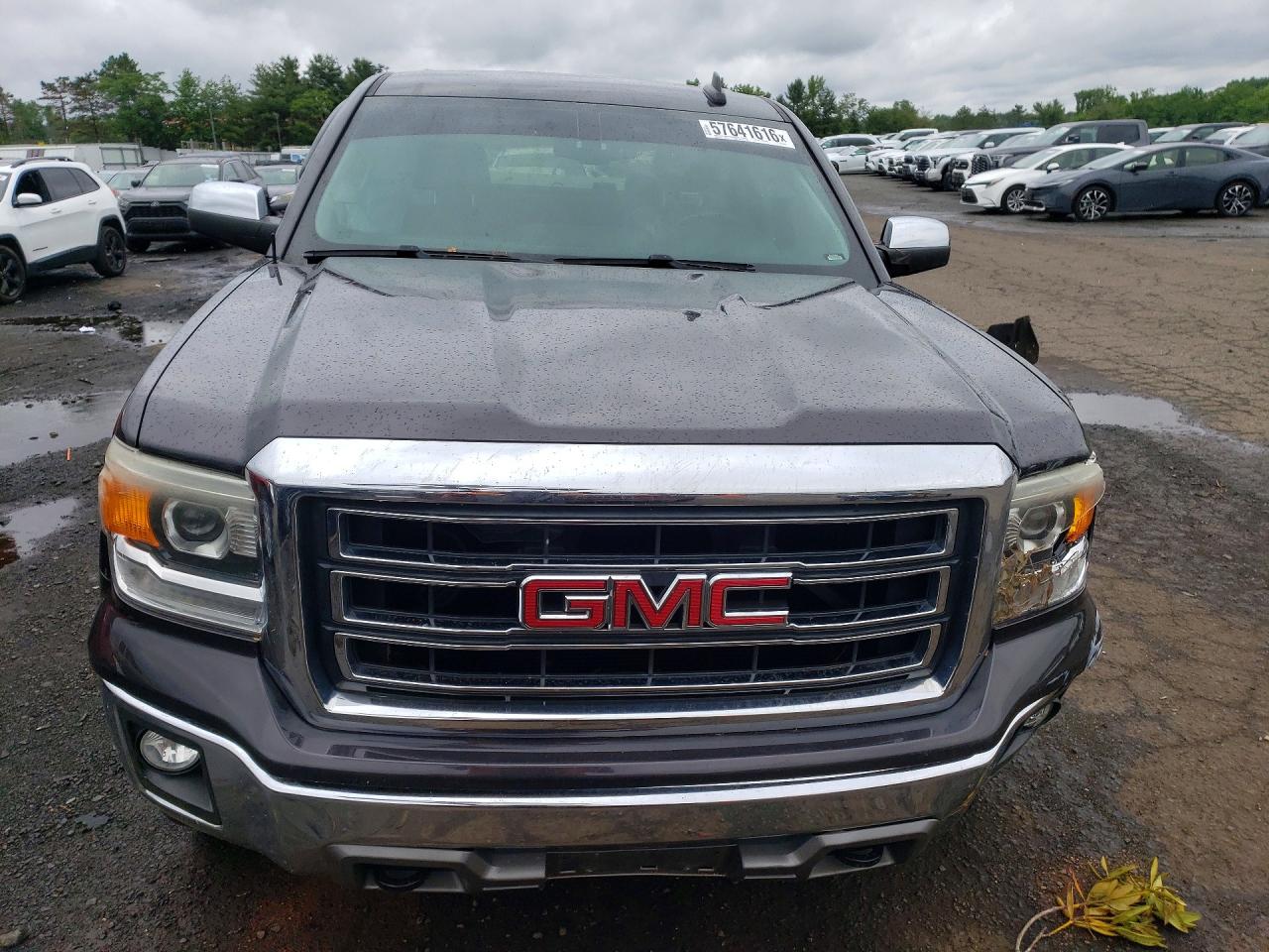 2015 Gmc Sierra K1500 Slt Black vin: 3GTU2VEC3FG394772