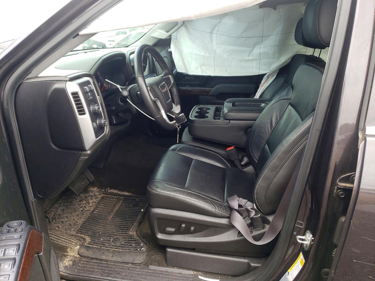 2015 Gmc Sierra K1500 Slt Black vin: 3GTU2VEC3FG394772