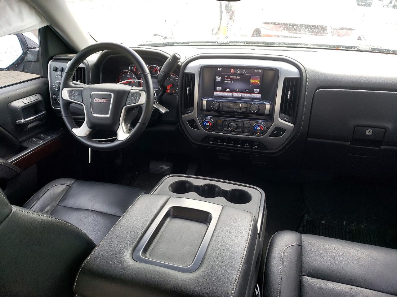 2015 Gmc Sierra K1500 Slt Black vin: 3GTU2VEC3FG394772