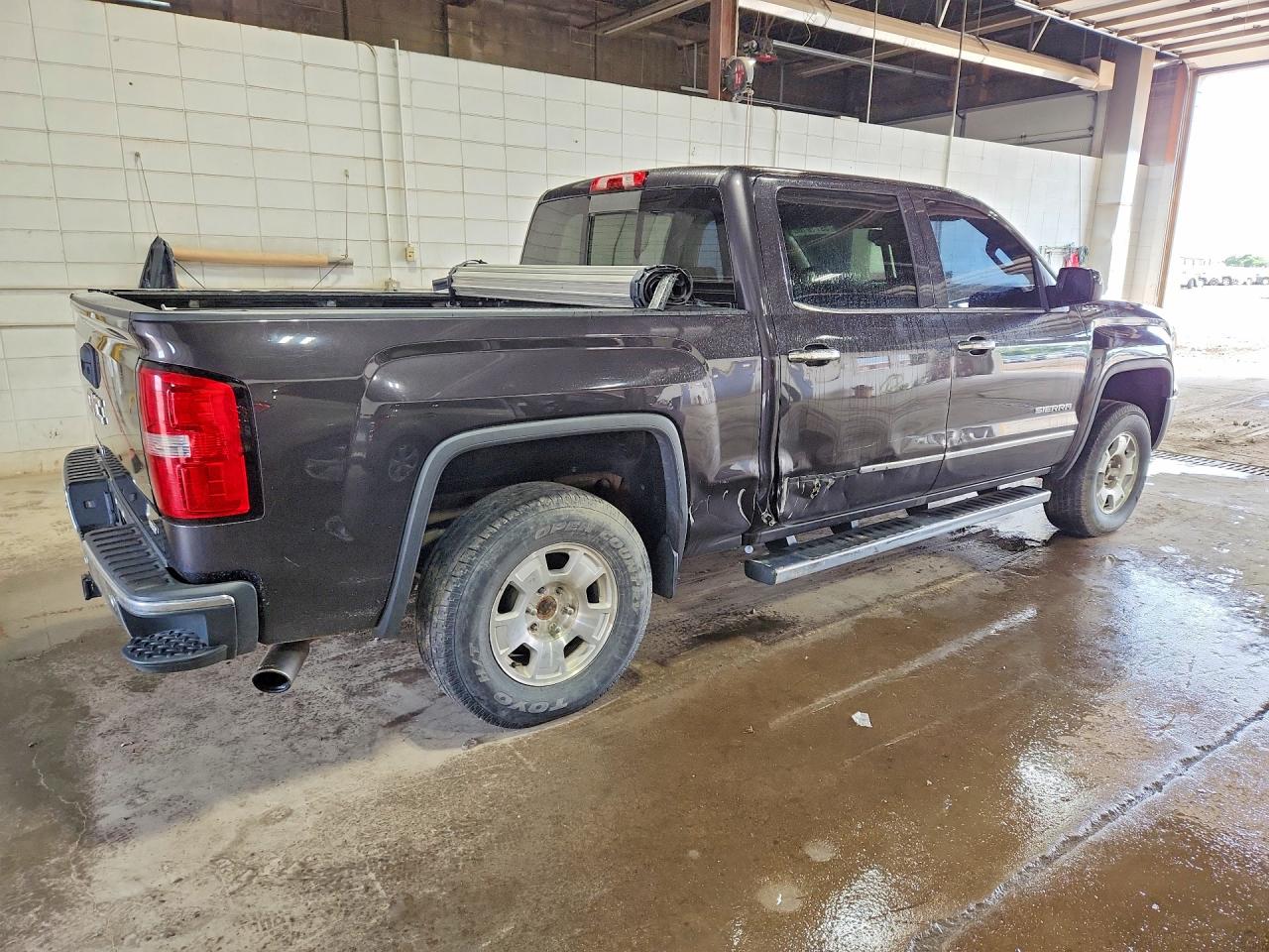 2015 Gmc Sierra K1500 Slt Charcoal vin: 3GTU2VEC3FG432565
