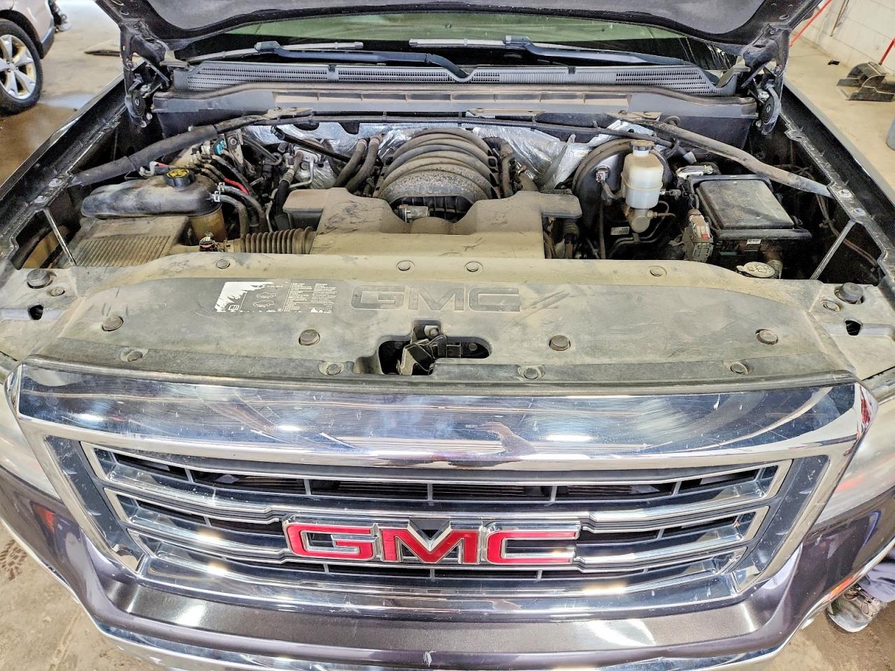 2015 Gmc Sierra K1500 Slt Charcoal vin: 3GTU2VEC3FG432565