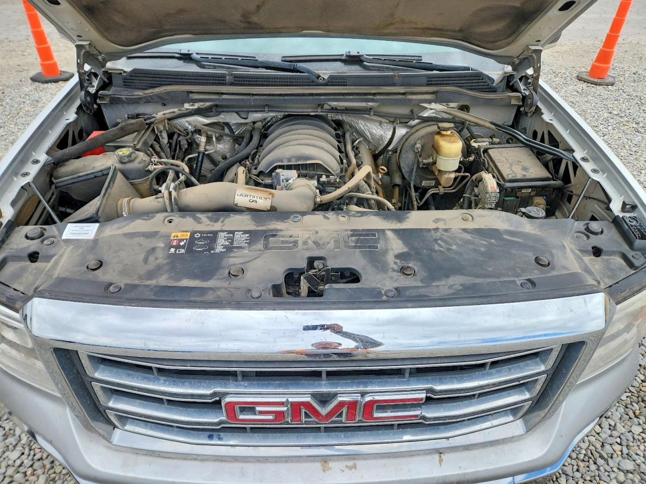 2014 Gmc Sierra K1500 Slt Silver vin: 3GTU2VEC4EG212611