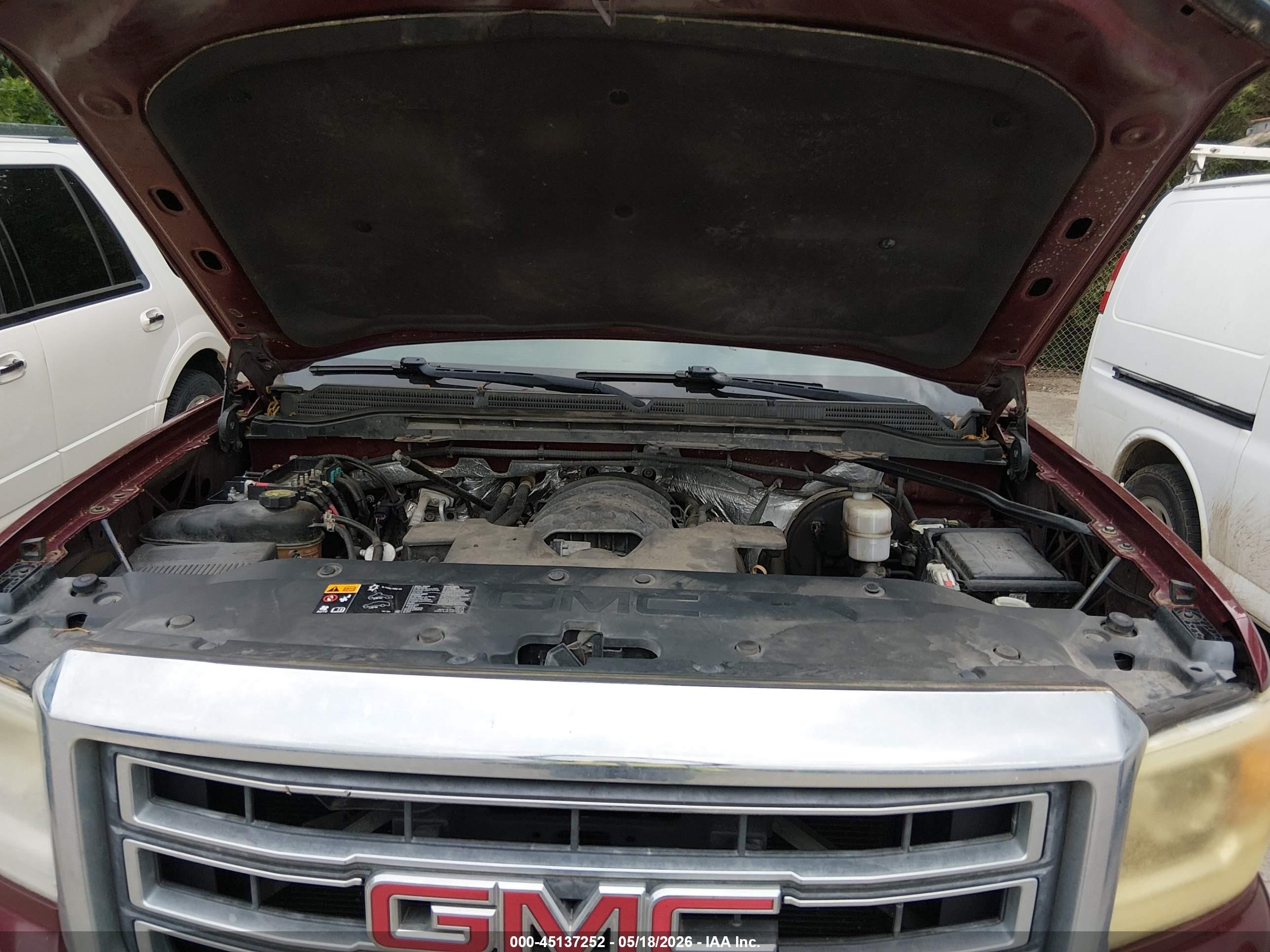 2014 Gmc Sierra 1500 Slt Burgundy vin: 3GTU2VEC4EG414283