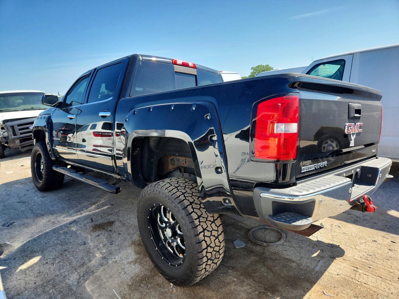 2015 Gmc Sierra K1500 Slt Black vin: 3GTU2VEC4FG102532