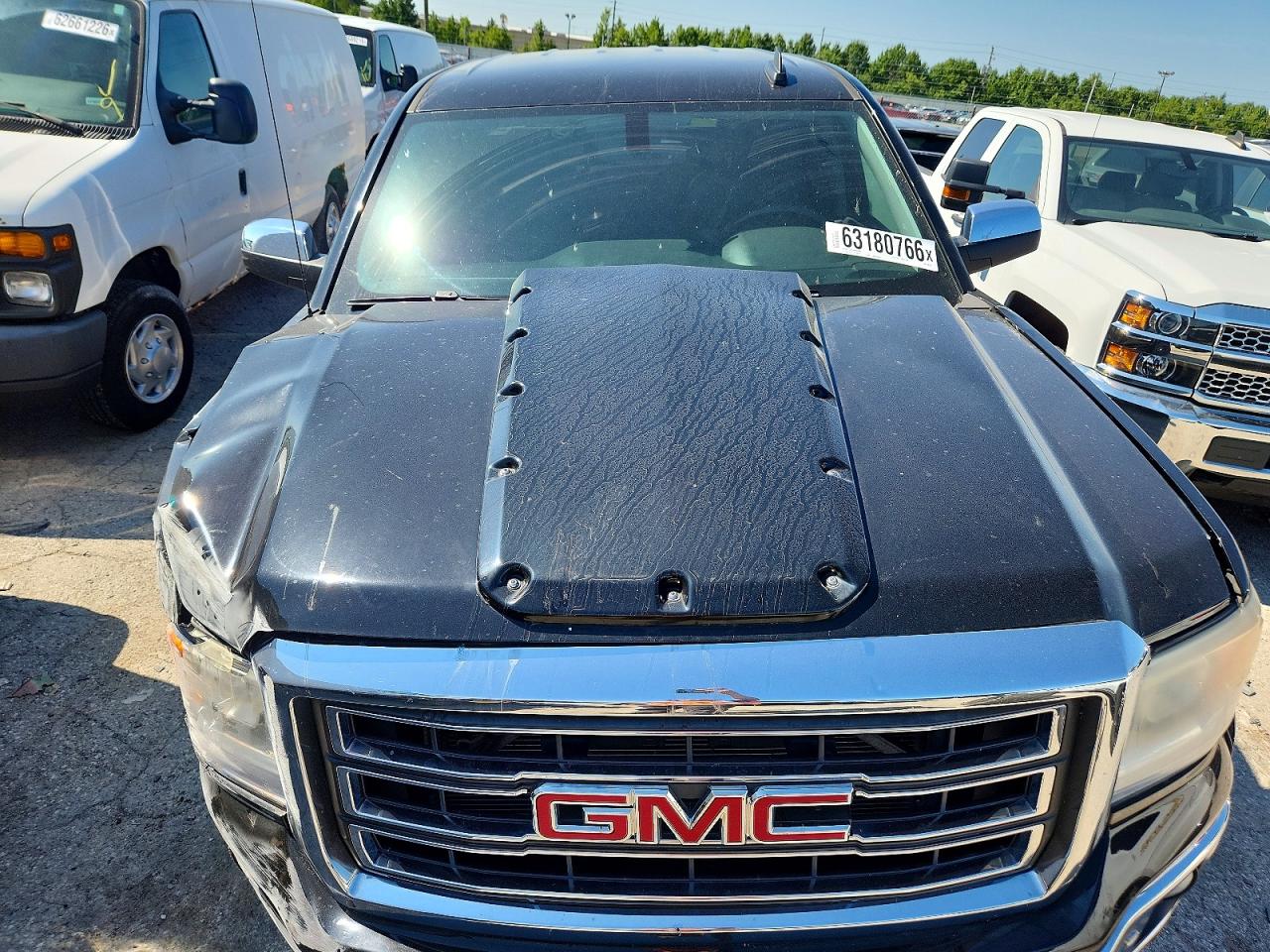 2015 Gmc Sierra K1500 Slt Black vin: 3GTU2VEC4FG102532