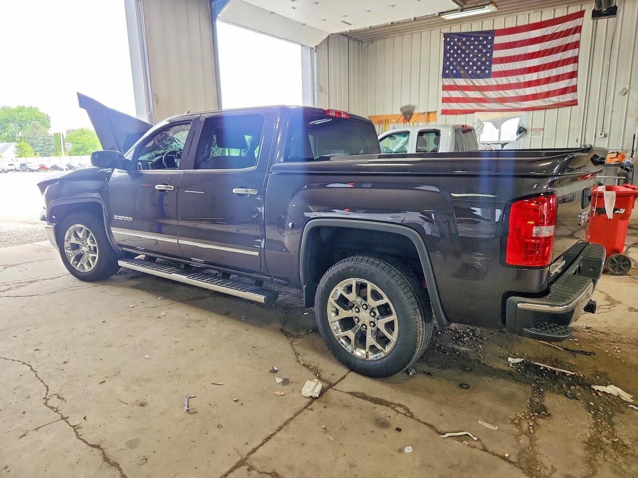 2015 Gmc Sierra K1500 Slt Charcoal vin: 3GTU2VEC4FG105768