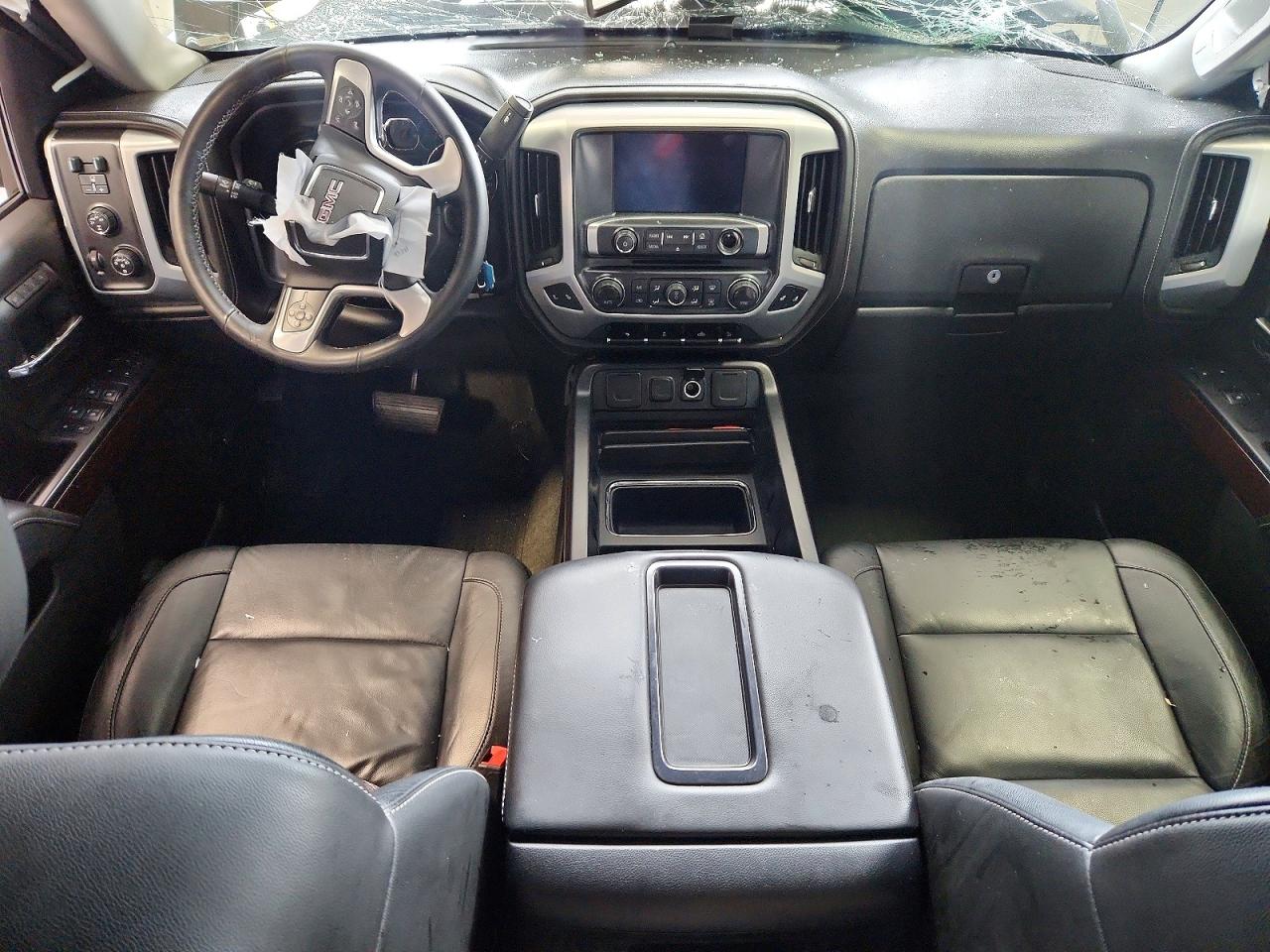 2015 Gmc Sierra K1500 Slt Charcoal vin: 3GTU2VEC4FG105768
