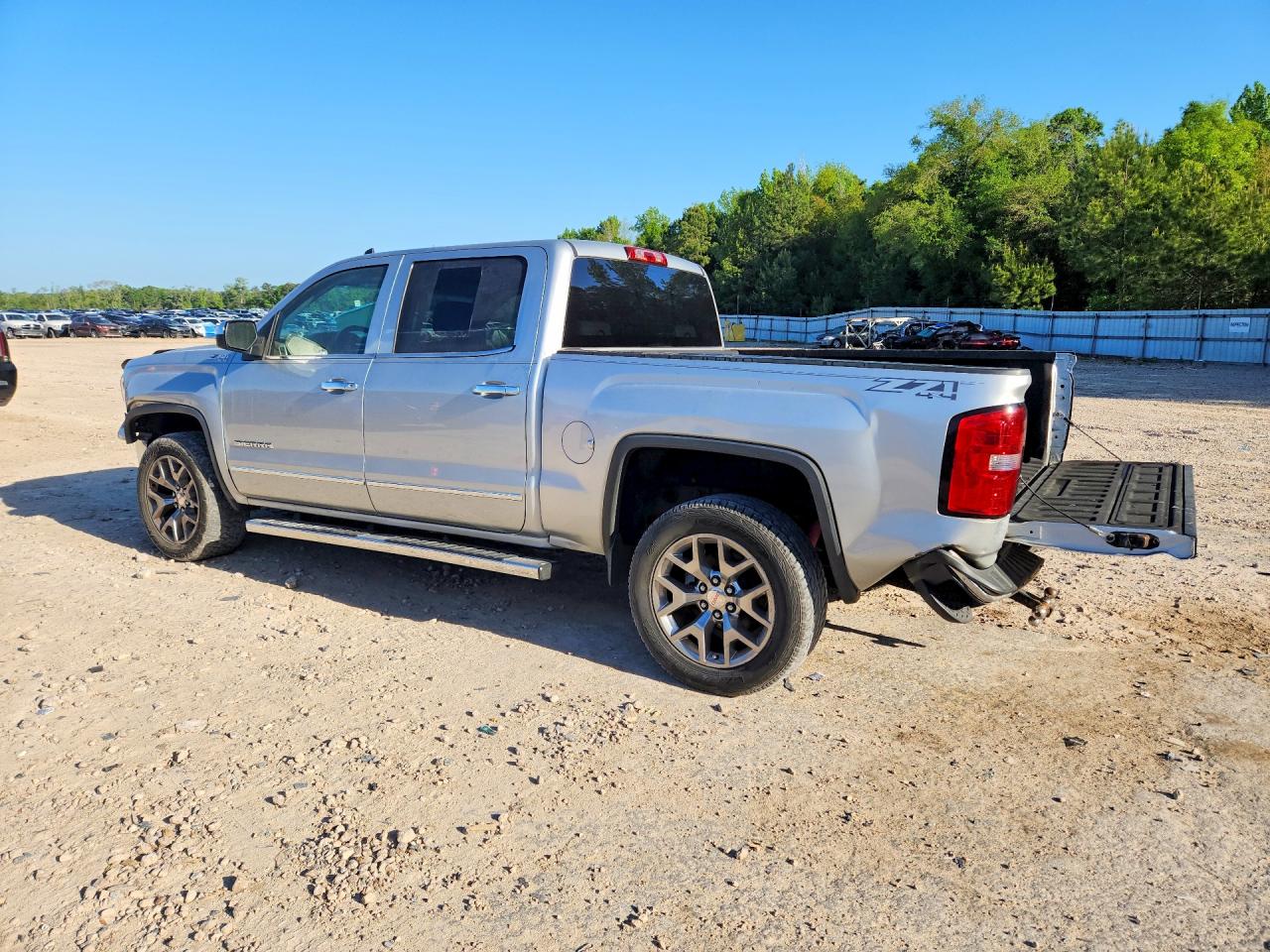2015 Gmc Sierra K1500 Slt Silver vin: 3GTU2VEC4FG150385