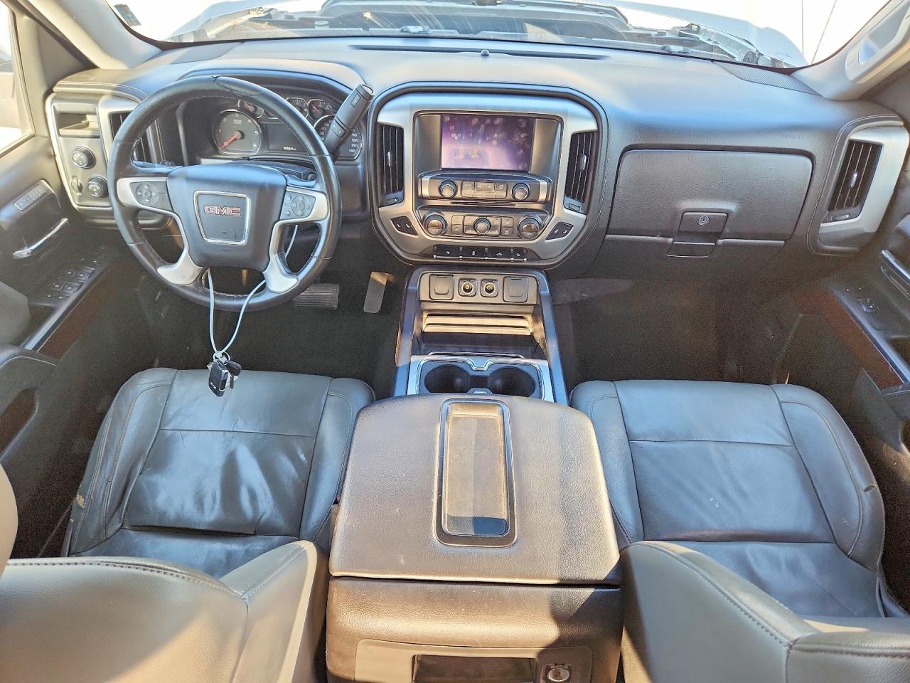2015 Gmc Sierra K1500 Slt Silver vin: 3GTU2VEC4FG150385