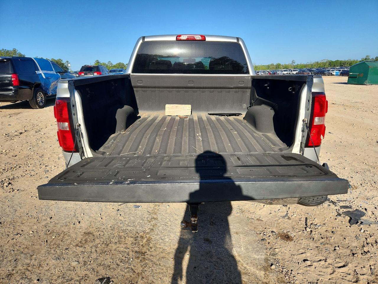 2015 Gmc Sierra K1500 Slt Silver vin: 3GTU2VEC4FG150385