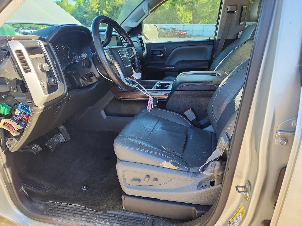 2015 Gmc Sierra K1500 Slt Silver vin: 3GTU2VEC4FG150385