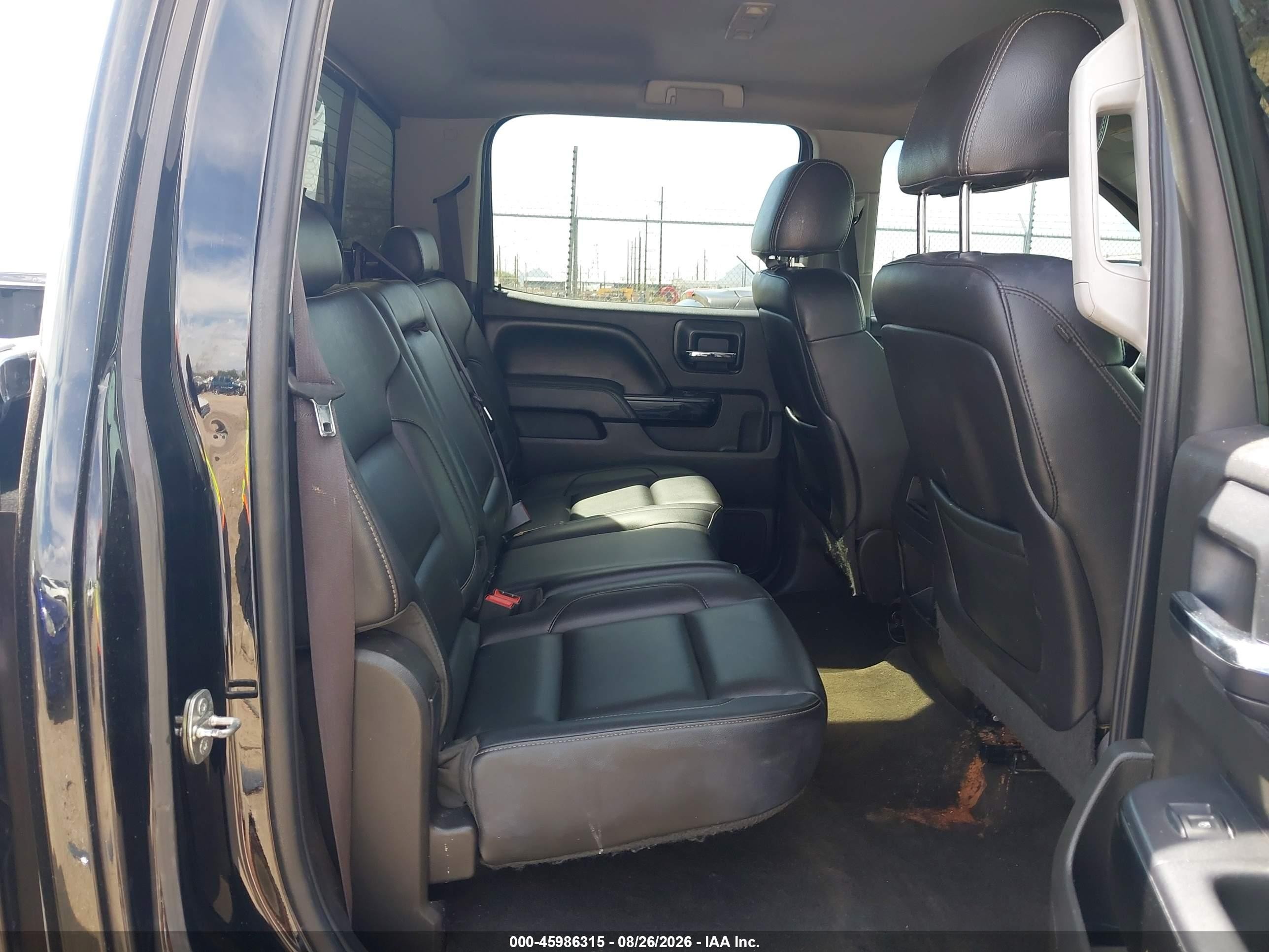 2015 Gmc Sierra 1500 Slt Black vin: 3GTU2VEC4FG275113