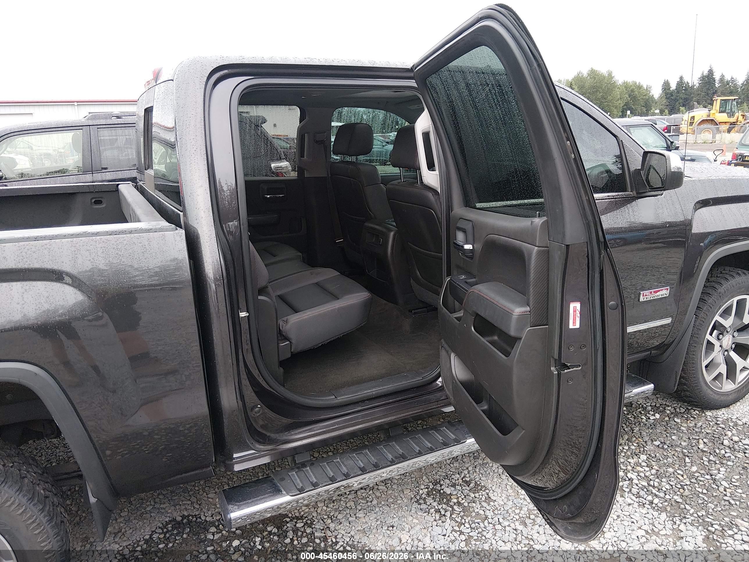 2015 Gmc Sierra 1500 Slt Gray vin: 3GTU2VEC4FG287035