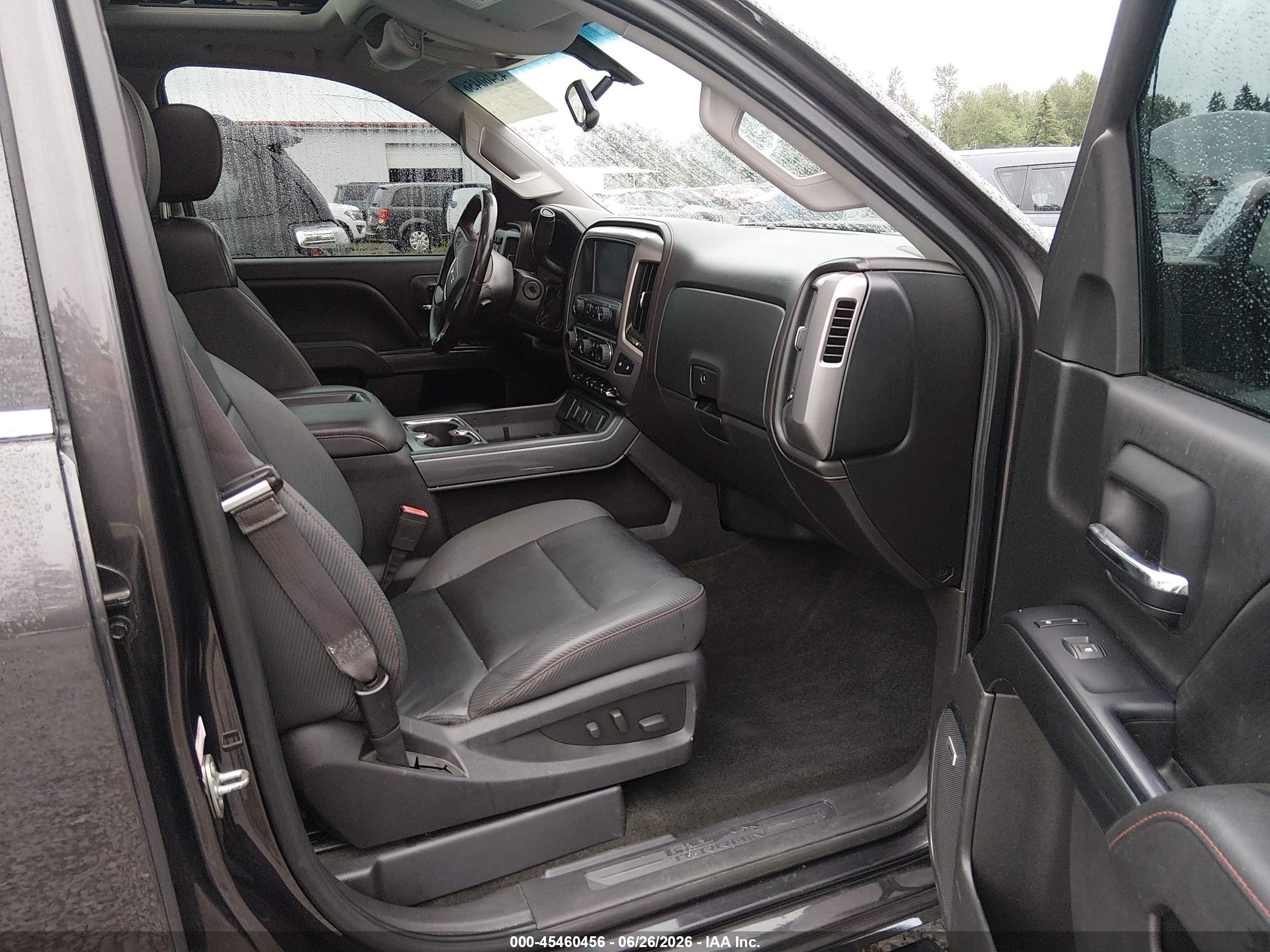 2015 Gmc Sierra 1500 Slt Gray vin: 3GTU2VEC4FG287035