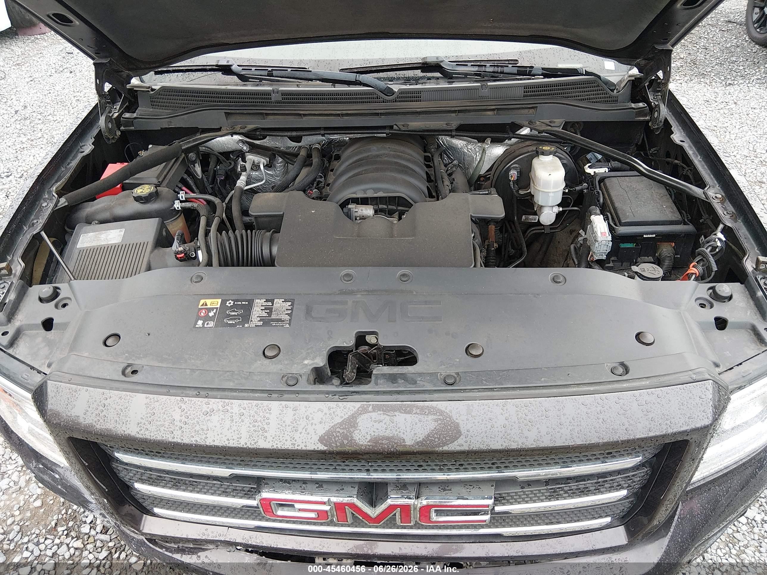 2015 Gmc Sierra 1500 Slt Gray vin: 3GTU2VEC4FG287035