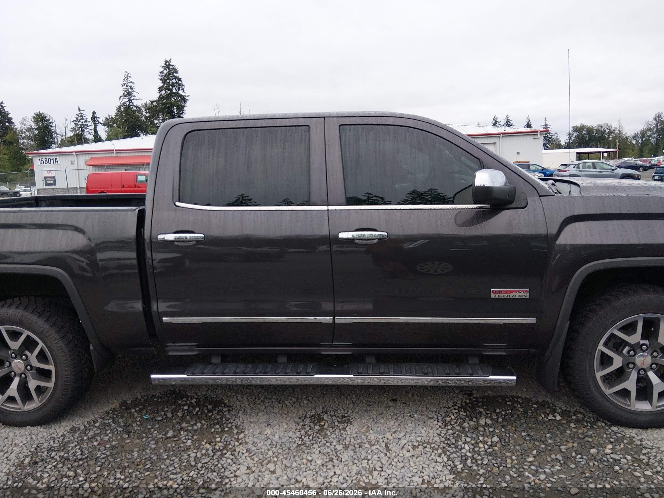 2015 Gmc Sierra 1500 Slt Gray vin: 3GTU2VEC4FG287035