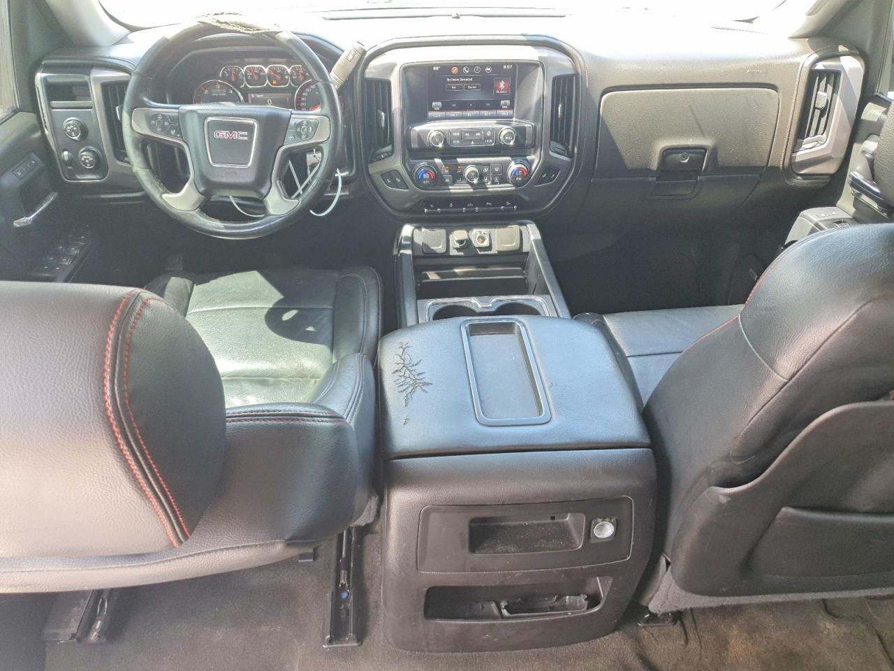 2015 Gmc Sierra K1500 Slt White vin: 3GTU2VEC4FG409490