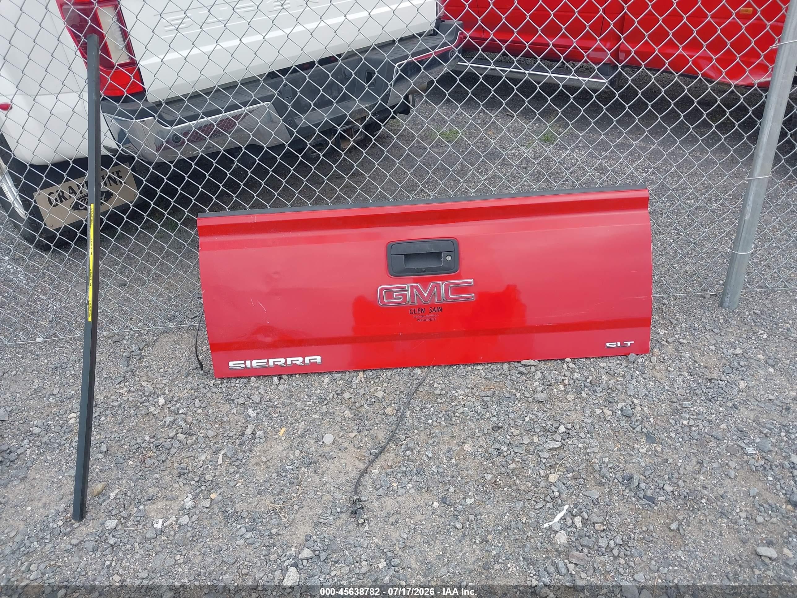 2015 Gmc Sierra 1500 Slt Red vin: 3GTU2VEC4FG450086