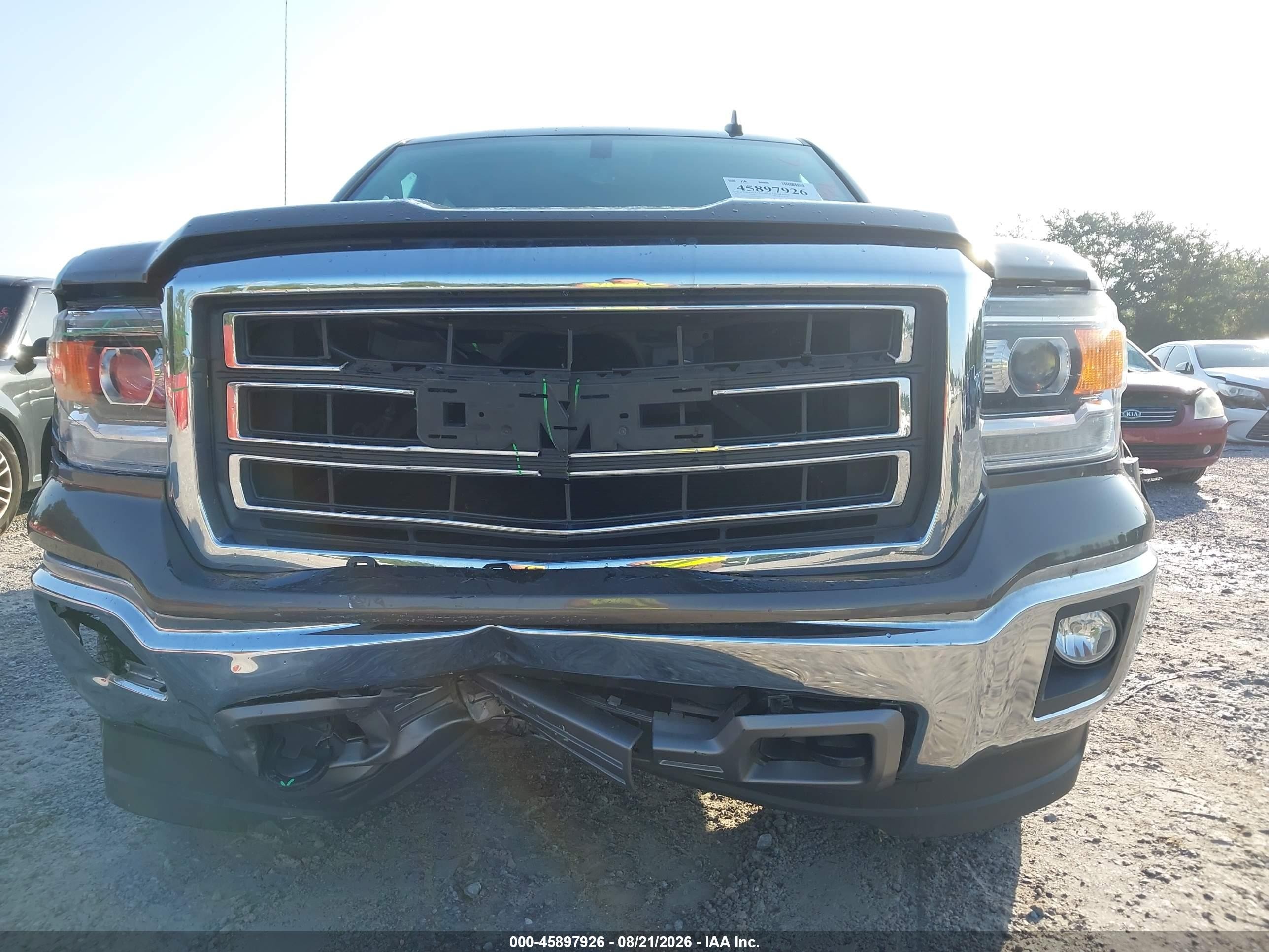 2015 Gmc Sierra 1500 Slt Brown vin: 3GTU2VEC4FG460987