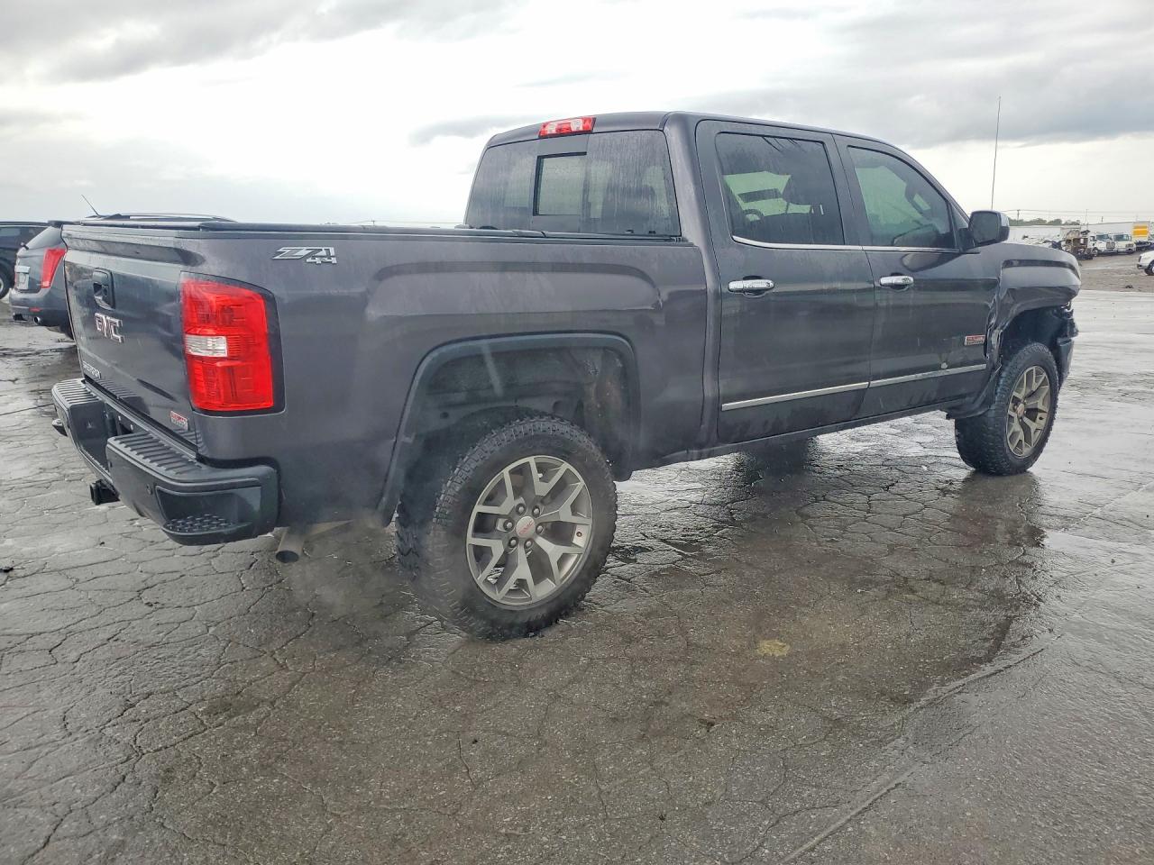 2015 Gmc Sierra Gray vin: 3GTU2VEC4FG470418