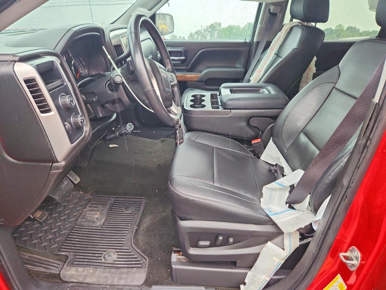 2014 Gmc Sierra K1500 Slt Red vin: 3GTU2VEC5EG132959