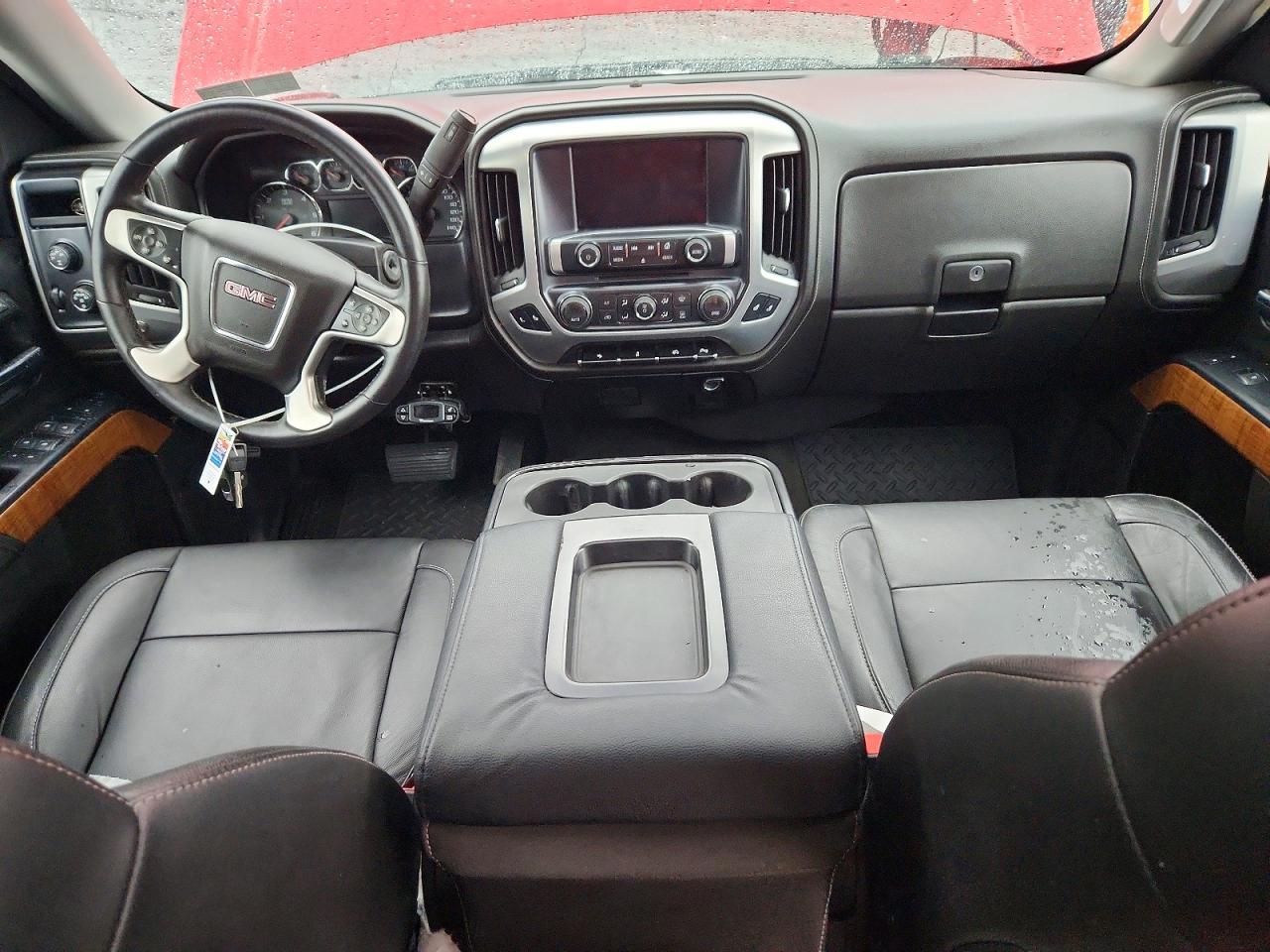 2014 Gmc Sierra K1500 Slt Red vin: 3GTU2VEC5EG132959