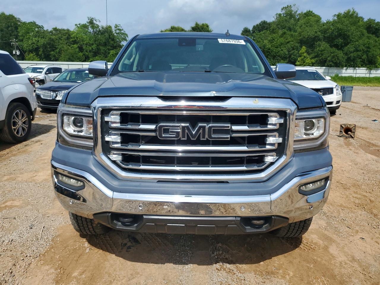 2014 Gmc Sierra K1500 Slt Green vin: 3GTU2VEC5EG160275