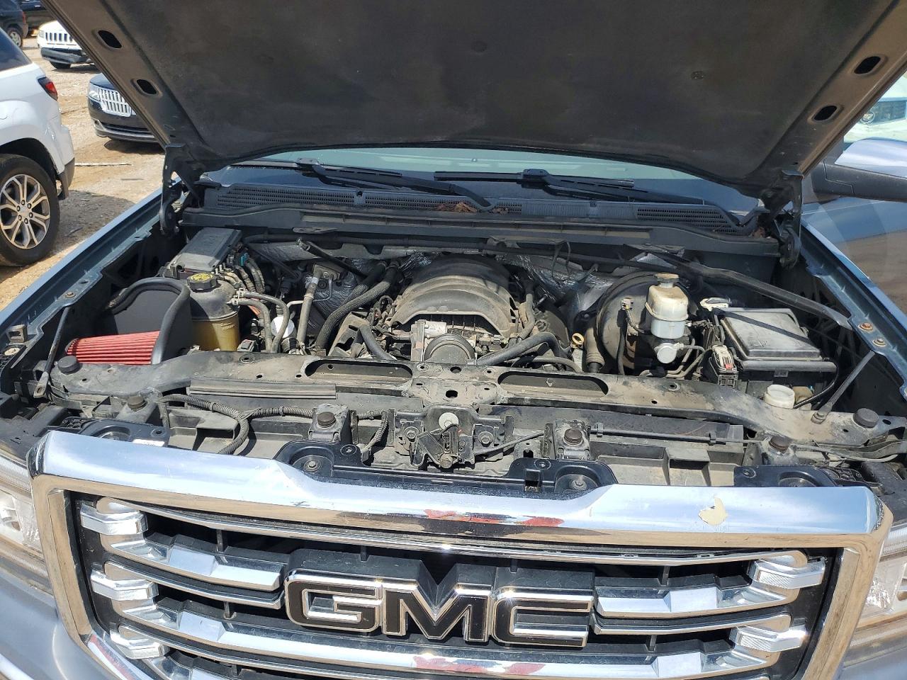 2014 Gmc Sierra K1500 Slt Green vin: 3GTU2VEC5EG160275