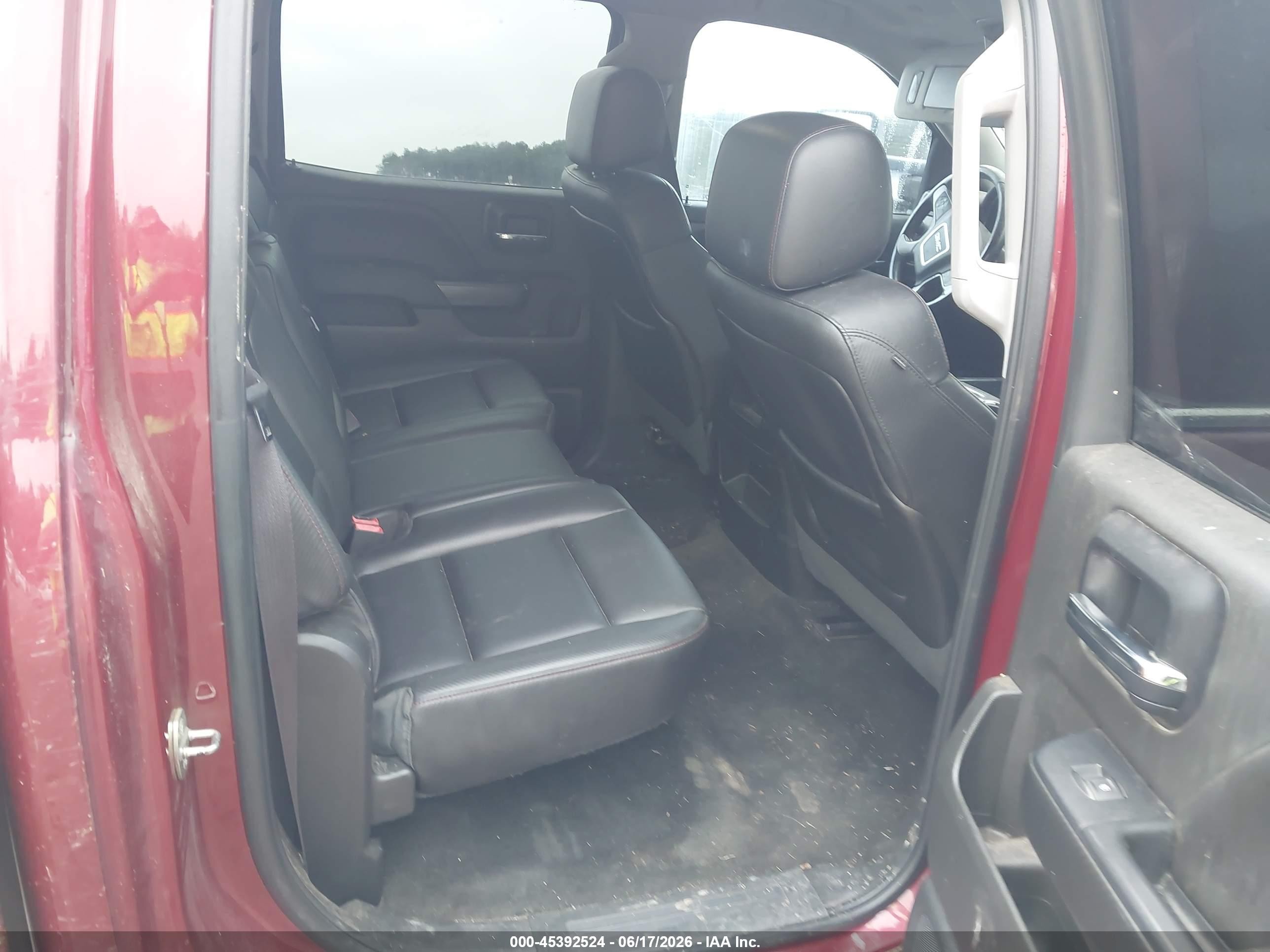 2014 Gmc Sierra 1500 Slt Темно-бордовый vin: 3GTU2VEC5EG451925