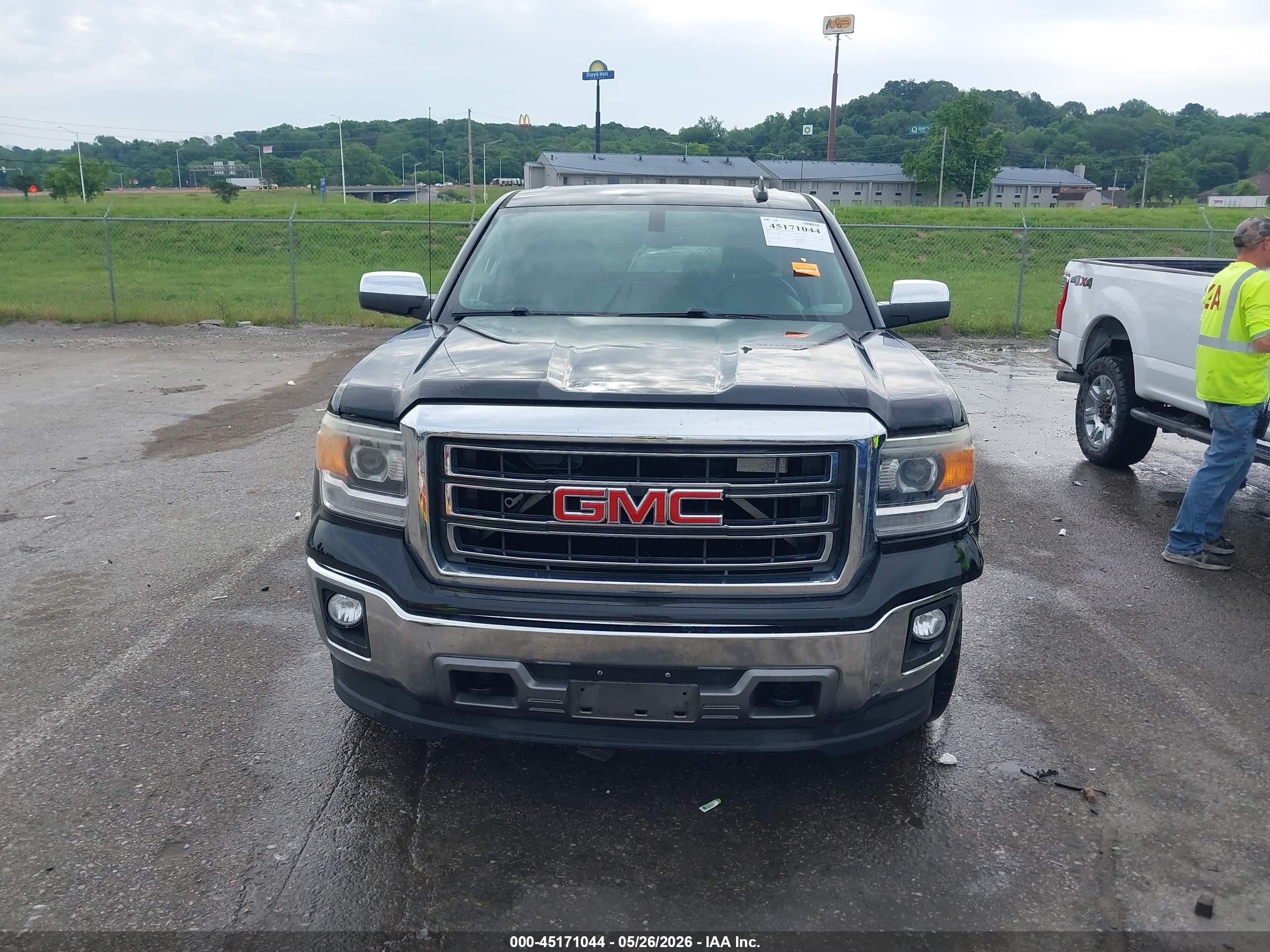 2015 Gmc Sierra 1500 Slt Черный vin: 3GTU2VEC5FG272883