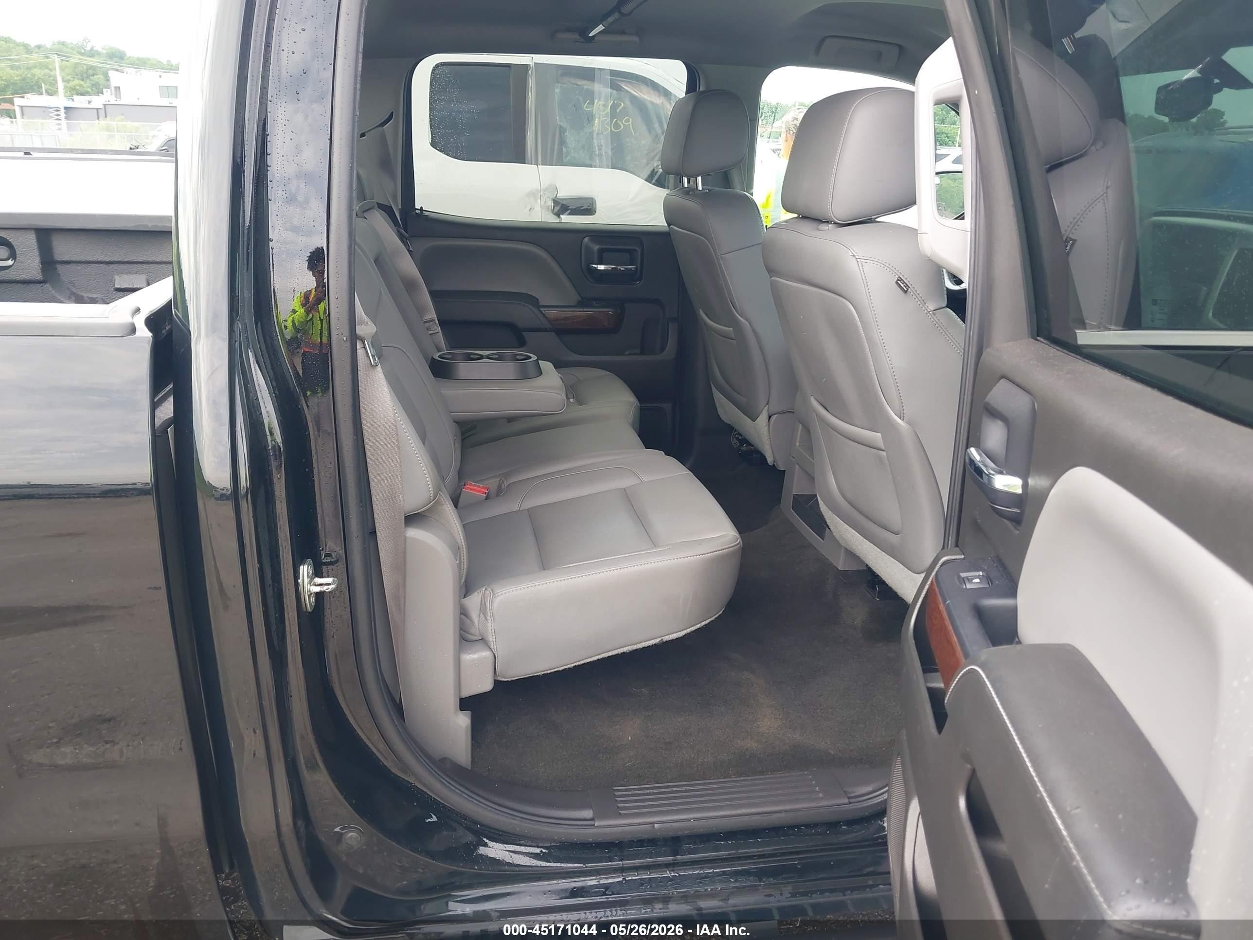 2015 Gmc Sierra 1500 Slt Черный vin: 3GTU2VEC5FG272883