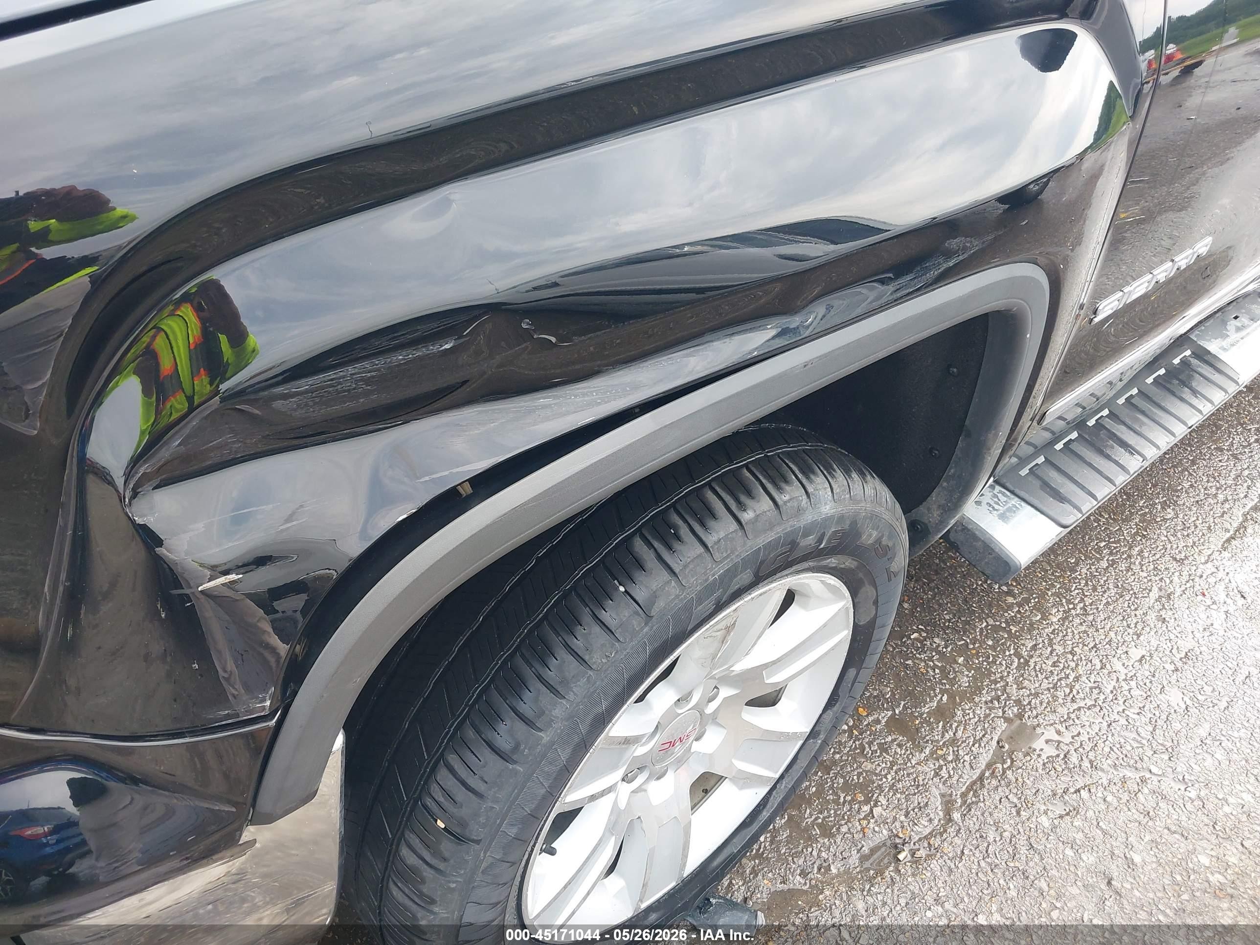 2015 Gmc Sierra 1500 Slt Черный vin: 3GTU2VEC5FG272883