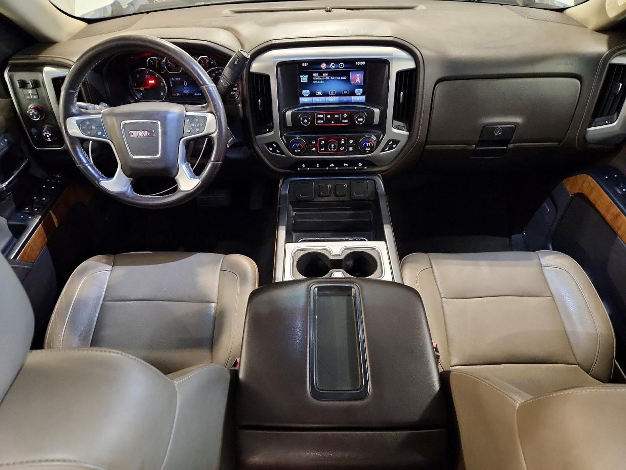 2015 Gmc Sierra K1500 Slt White vin: 3GTU2VEC5FG322794