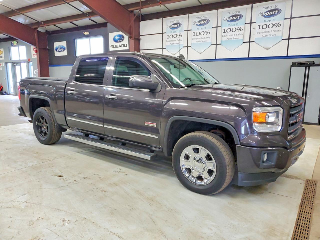 2015 Gmc Sierra K1500 Slt Gray vin: 3GTU2VEC5FG362096