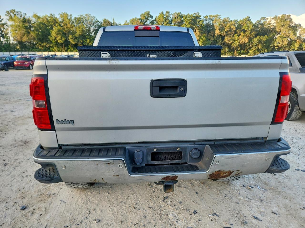 2015 Gmc Sierra K1500 Slt Silver vin: 3GTU2VEC5FG426914