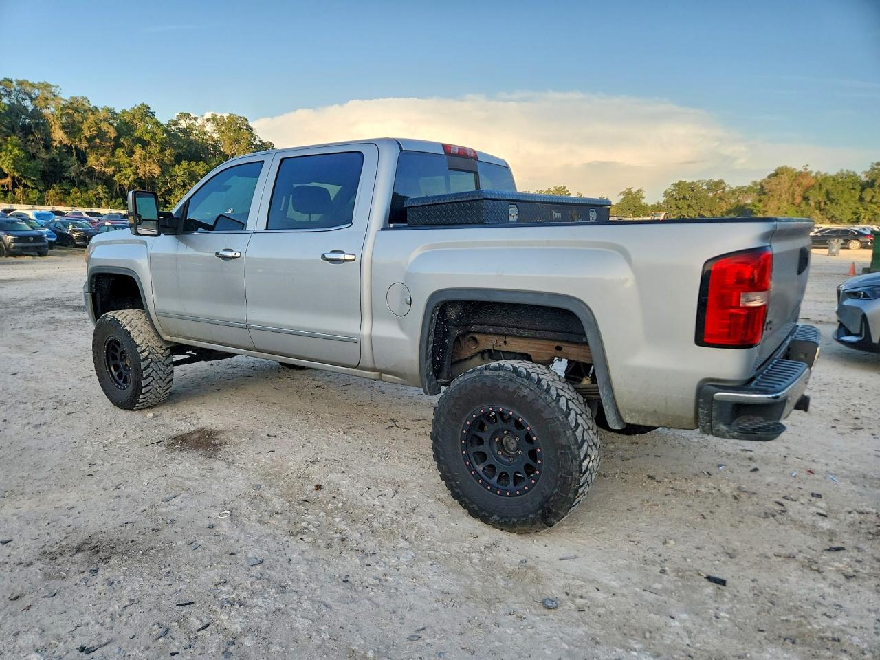 2015 Gmc Sierra K1500 Slt Silver vin: 3GTU2VEC5FG426914