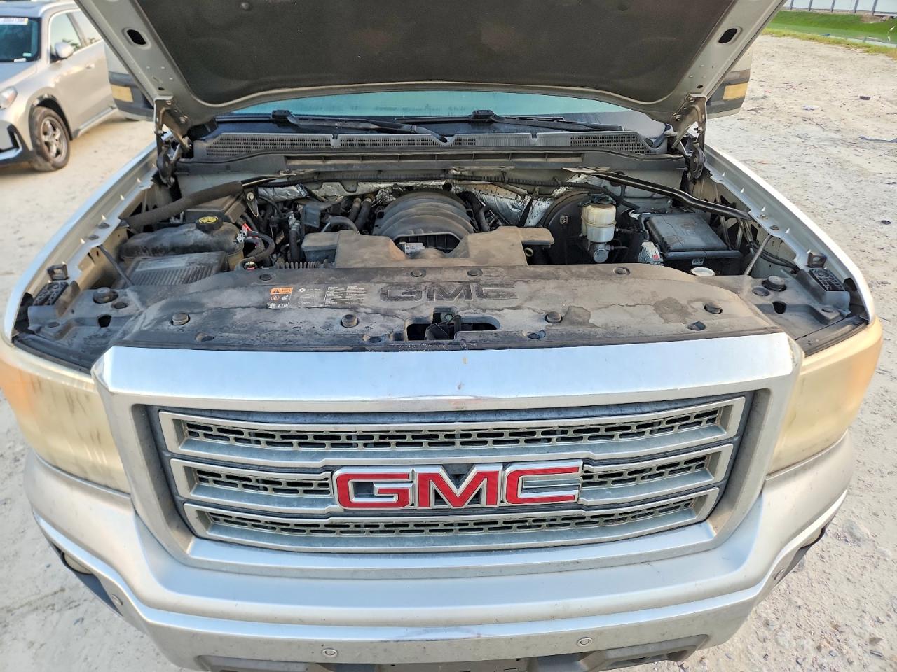 2015 Gmc Sierra K1500 Slt Silver vin: 3GTU2VEC5FG426914