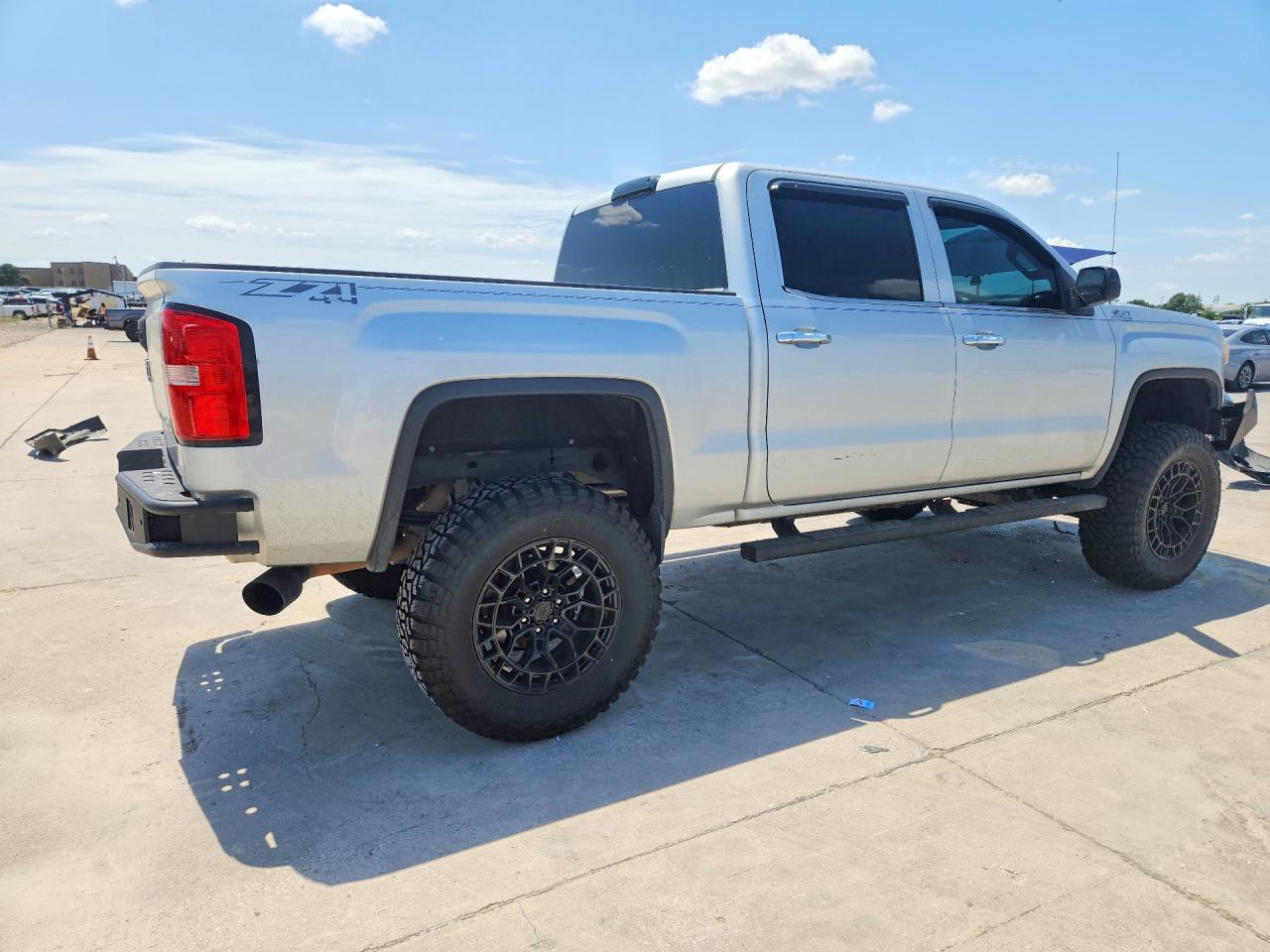 2015 Gmc Sierra K1500 Slt Silver vin: 3GTU2VEC5FG437864