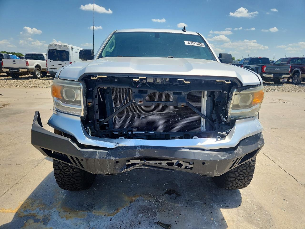 2015 Gmc Sierra K1500 Slt Silver vin: 3GTU2VEC5FG437864