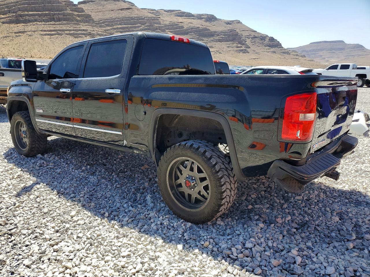 2015 Gmc Sierra K1500 Slt Black vin: 3GTU2VEC5FG483856