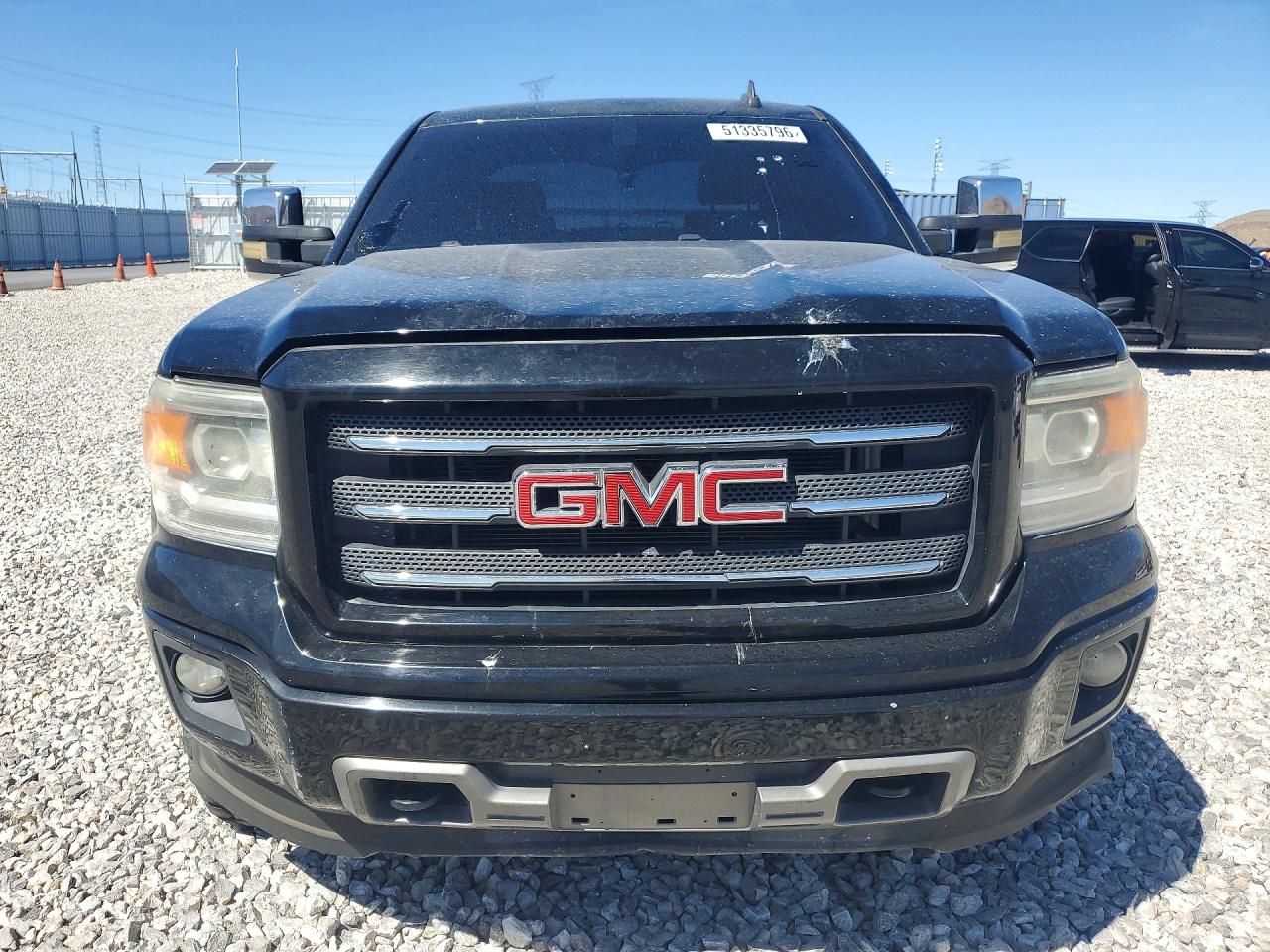 2015 Gmc Sierra K1500 Slt Black vin: 3GTU2VEC5FG483856