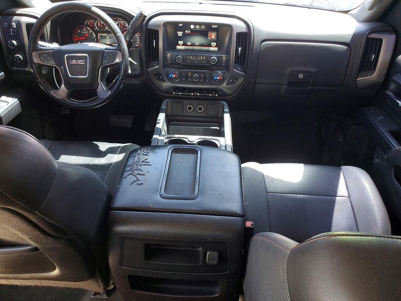 2015 Gmc Sierra K1500 Slt Black vin: 3GTU2VEC5FG483856