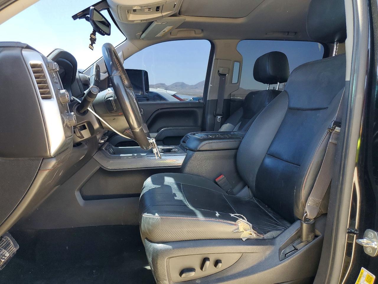 2015 Gmc Sierra K1500 Slt Black vin: 3GTU2VEC5FG483856