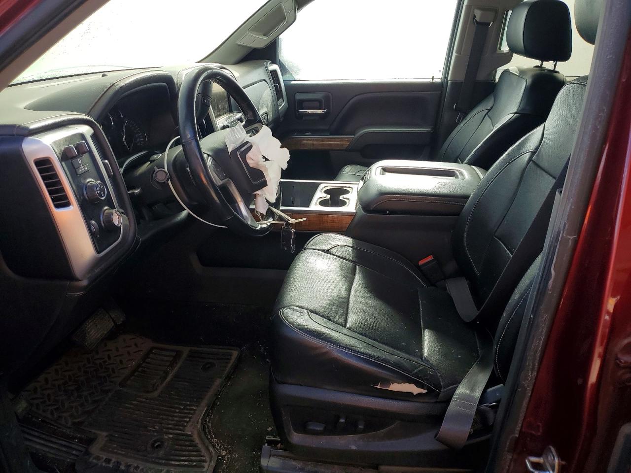 2014 Gmc Sierra K1500 Slt Maroon vin: 3GTU2VEC6EG135465