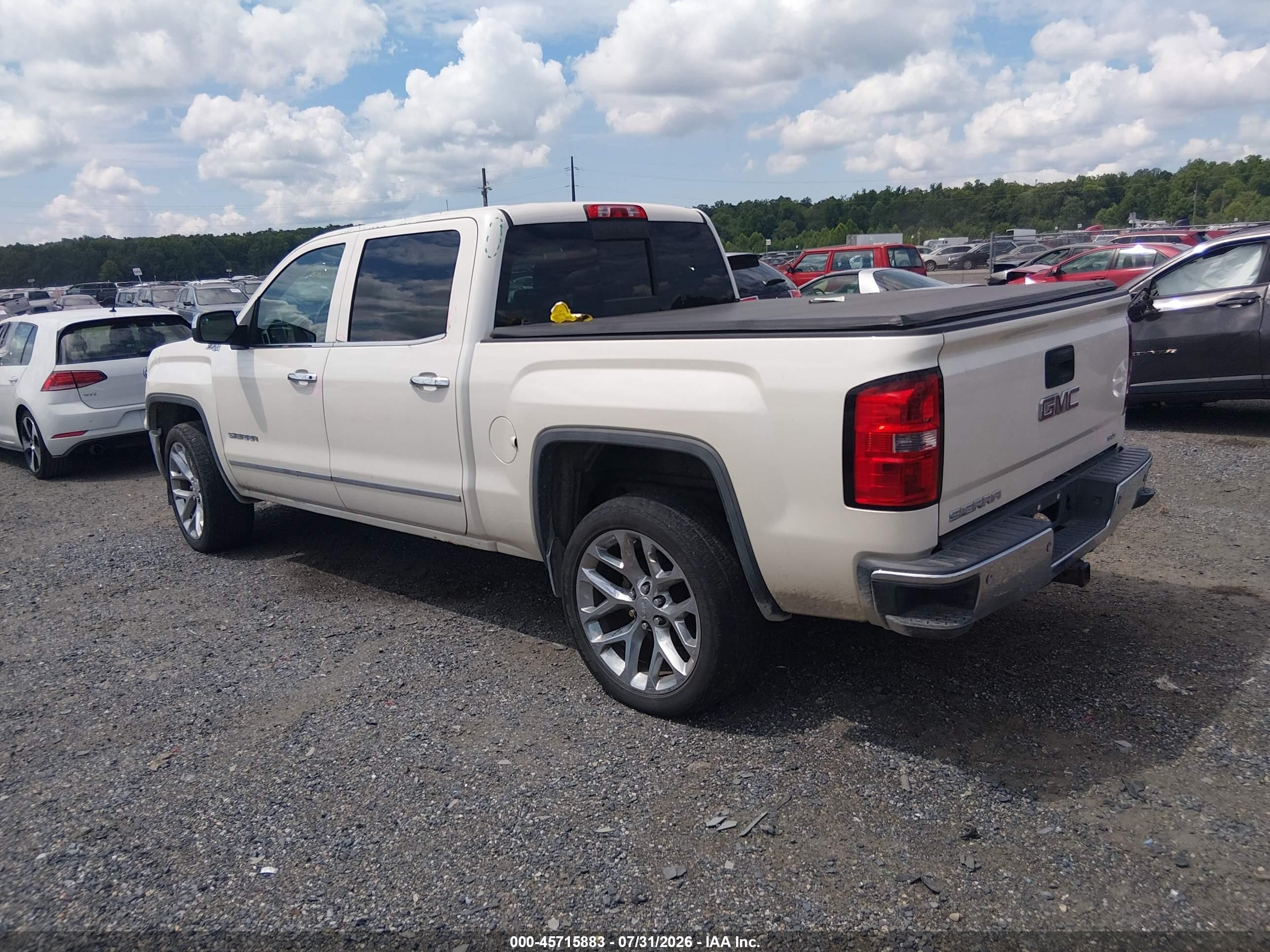 2014 Gmc Sierra 1500 Slt Black vin: 3GTU2VEC6EG194614