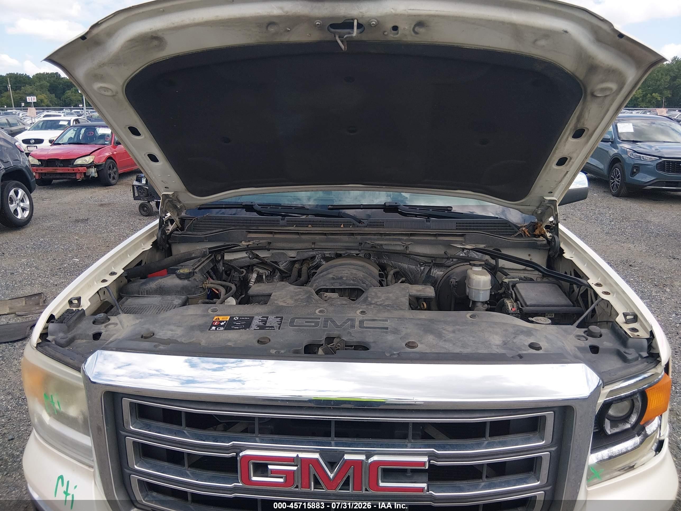 2014 Gmc Sierra 1500 Slt Black vin: 3GTU2VEC6EG194614