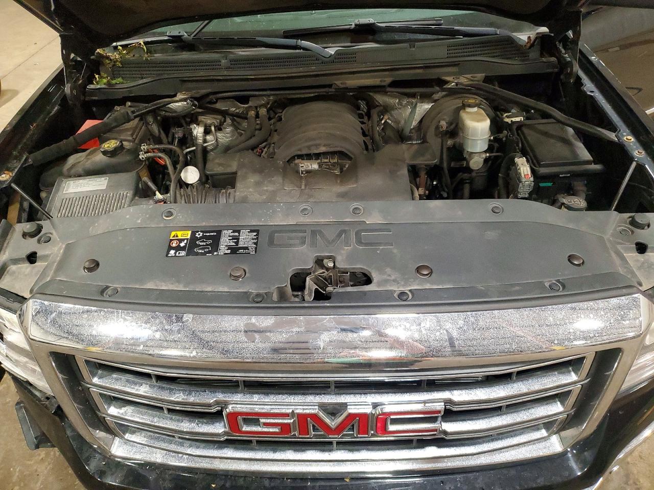 2014 Gmc Sierra K1500 Slt Black vin: 3GTU2VEC6EG217003