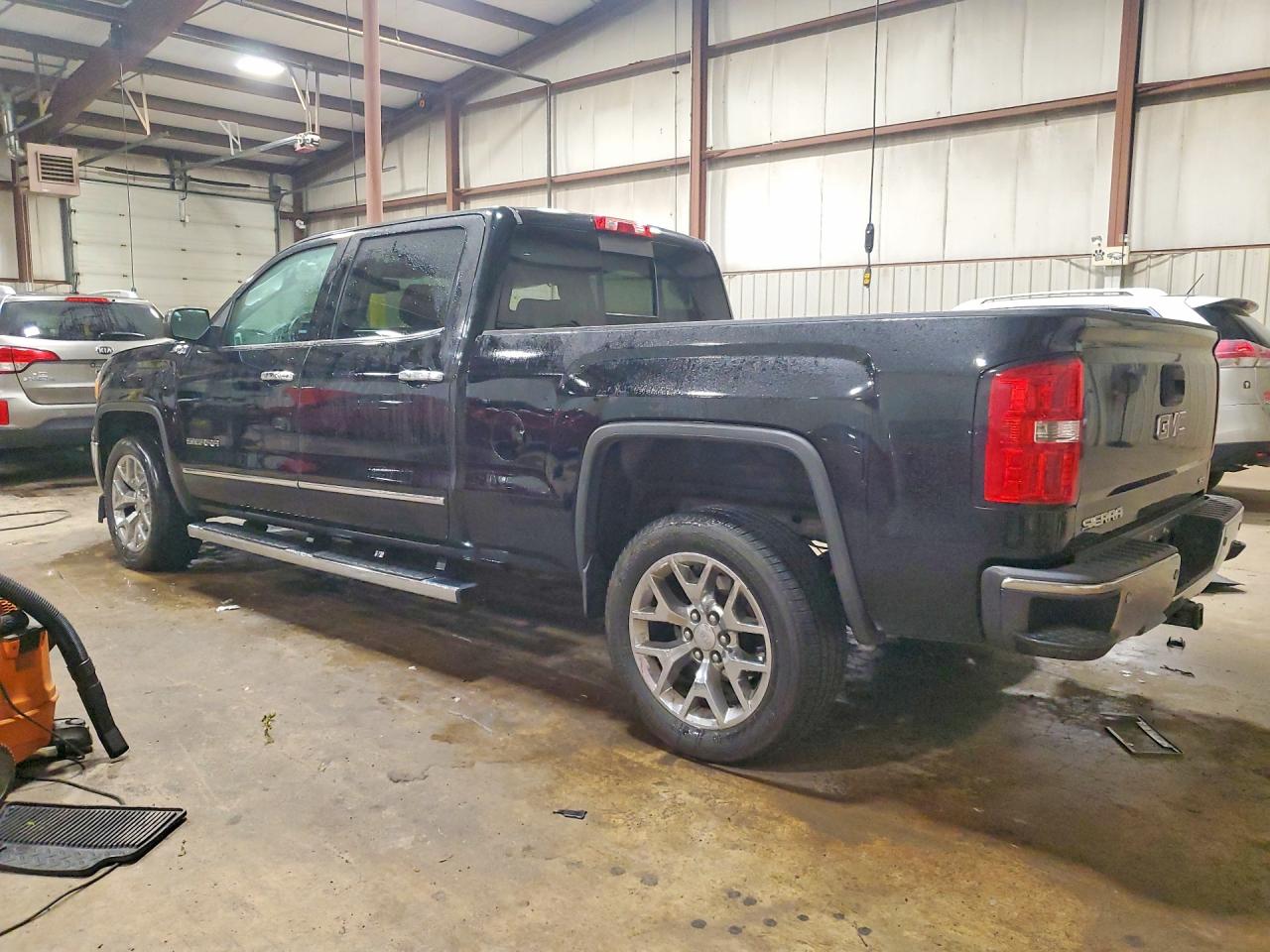 2014 Gmc Sierra K1500 Slt Black vin: 3GTU2VEC6EG217003